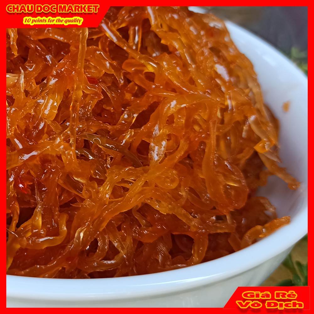 Đu Đủ Mắm Thái Sợi Nhỏ Trộn Sẵn Hủ 500gr Vừa Ăn Món Chay Ngon Đặc Biệt Của Miền Tây.