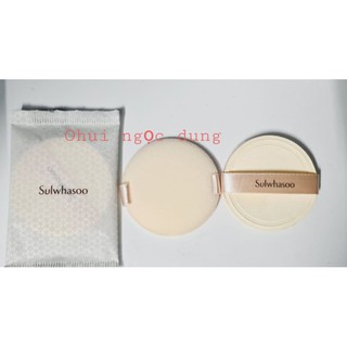 [Siêu mịn]Bông phấn nước và bông phấn phủ  Sulwhasoo dành cho cushion Ohui, Whoo, Sum37, Hera, Sulwhasoo