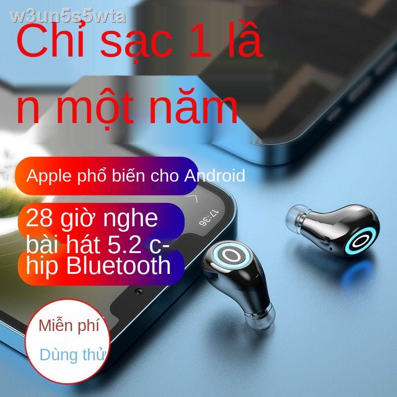 Phù hợp với tai nghe Bluetooth Huawei siêu nhỏ mini 5.2 in-ear thể thao chất lượng cao OPPOvivo Apple Xi