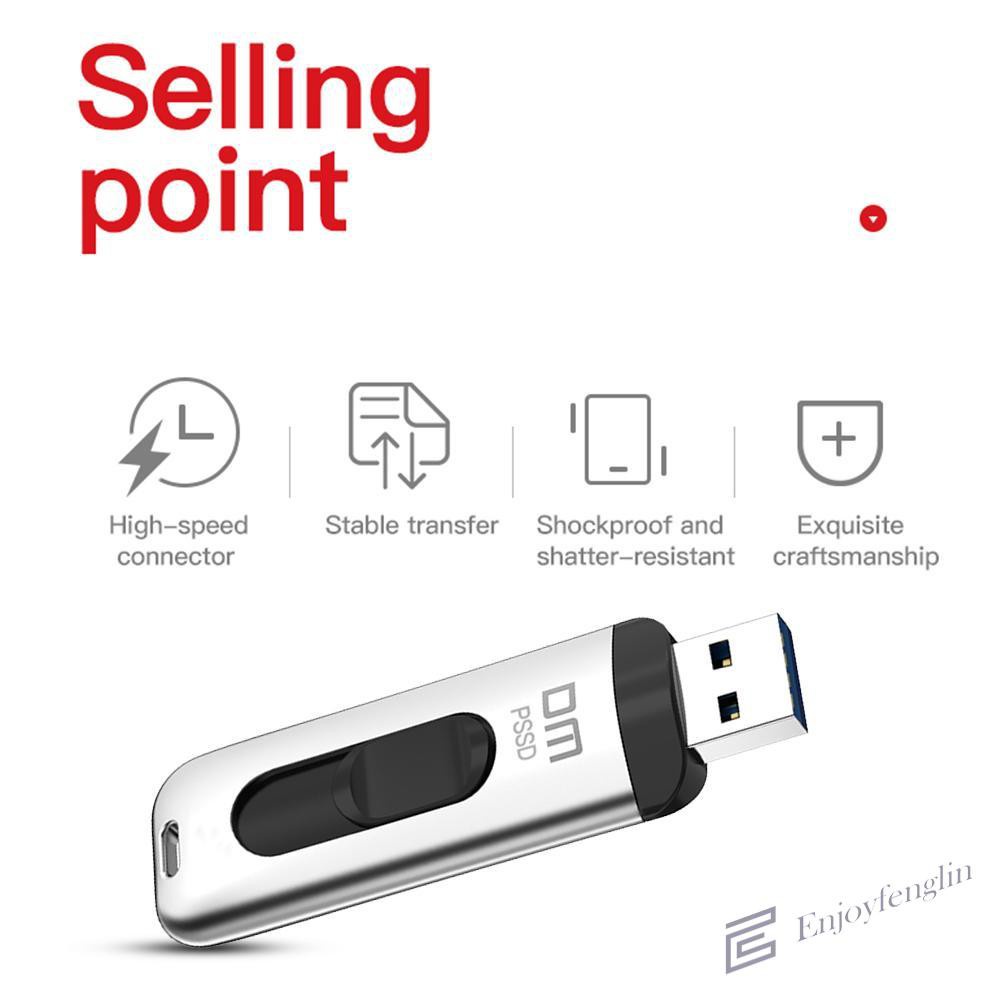 Ổ Cứng Ngoài Ssd Dm Fs200 Usb 3.1 Nhỏ Gọn Tiện Dụng | BigBuy360 - bigbuy360.vn