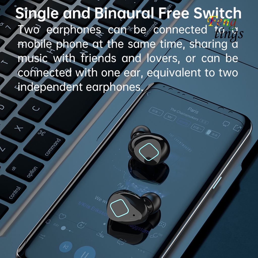 Tai nghe Bluetooth M6 5.1 Mini IPX7 chống thấm nước cho điện thoại