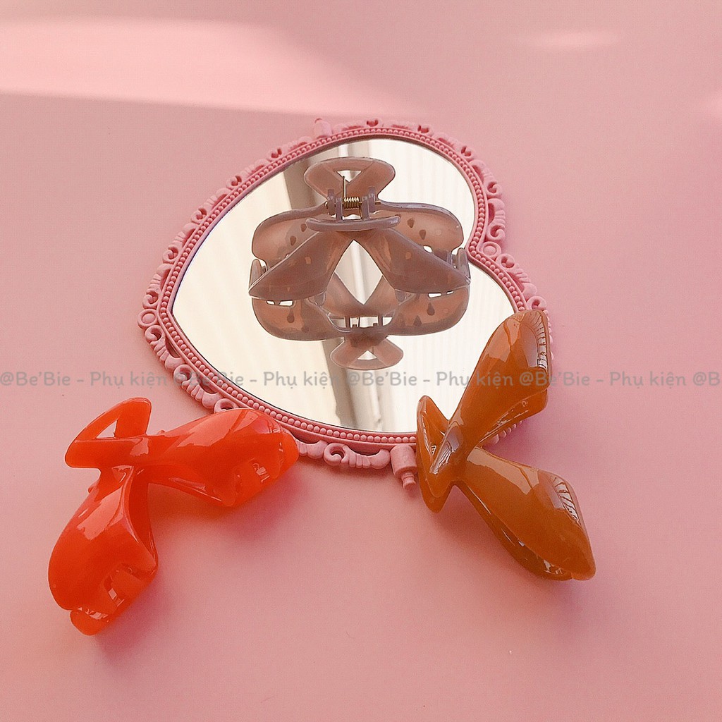 Kẹp càng cua hình chữ V nhựa trong BeBie - BP242