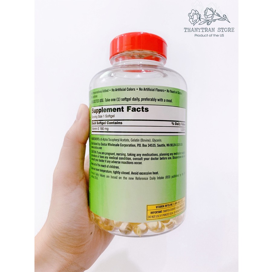 Viên uống bổ sung VITAMIN E  KIRKLAND | BigBuy360 - bigbuy360.vn