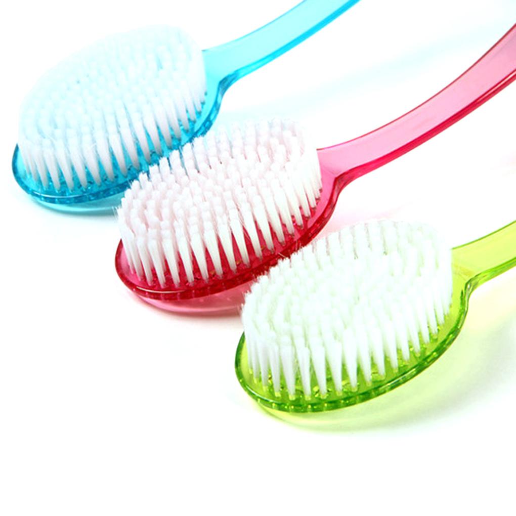 Bàn Chải Lông Mềm Cán Dài Massage Cơ Thể Khi Tắm