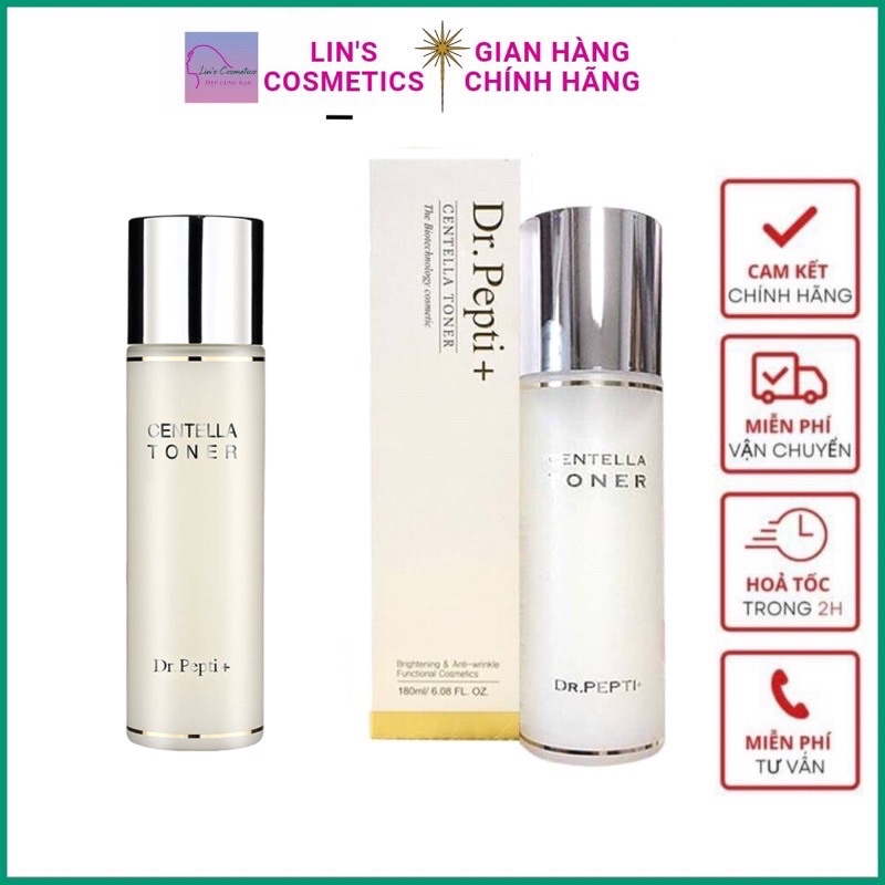 Toner Căng Bóng DR.PEPTI Hàn Quốc 180ml