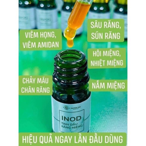 TINH DẦU RĂNG MIỆNG INOD HUYỀN PHI Triệt Hôi Miệng, Sâu Răng, Nhiệt Miệng