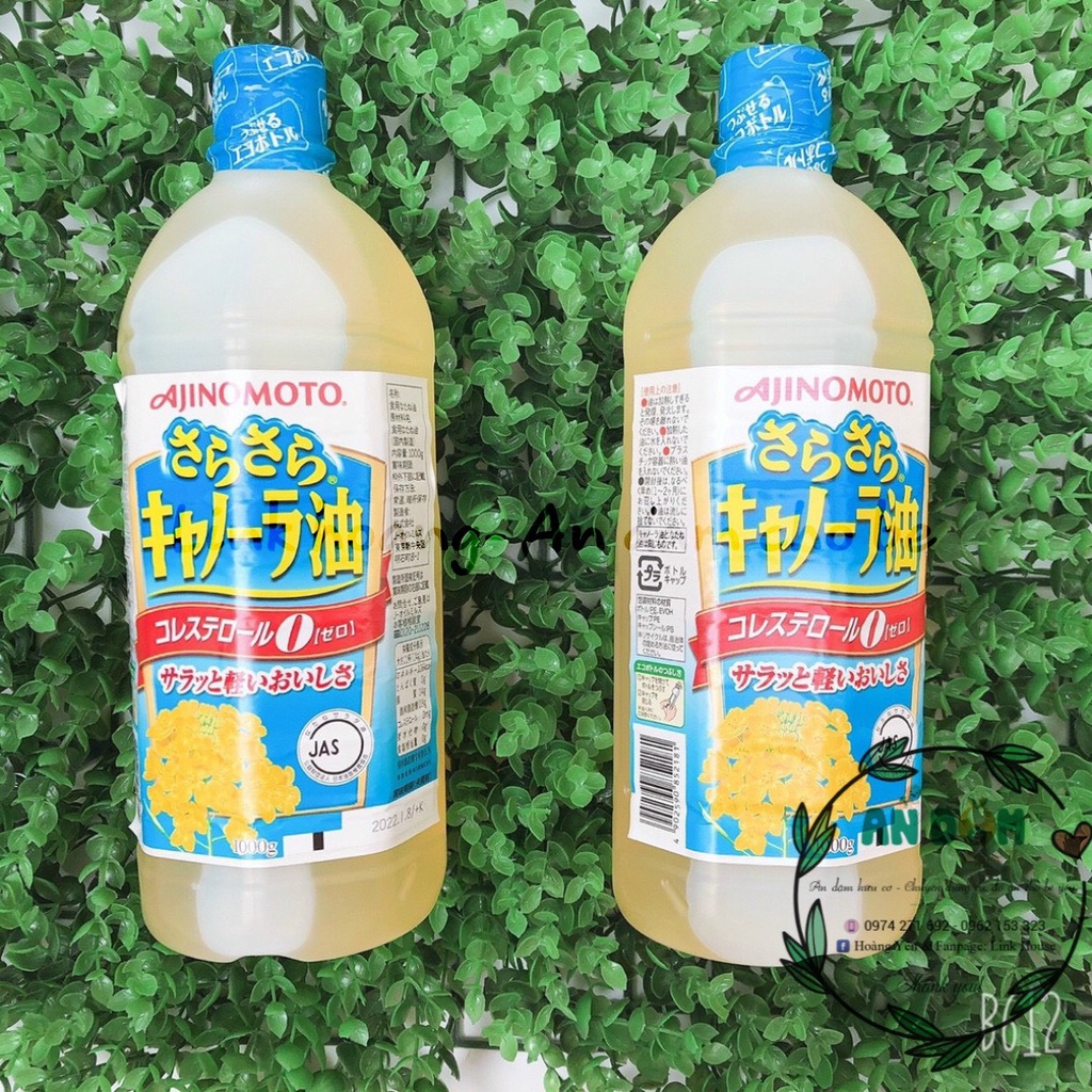Dầu Hạt Cải Ajinomoto Nhật