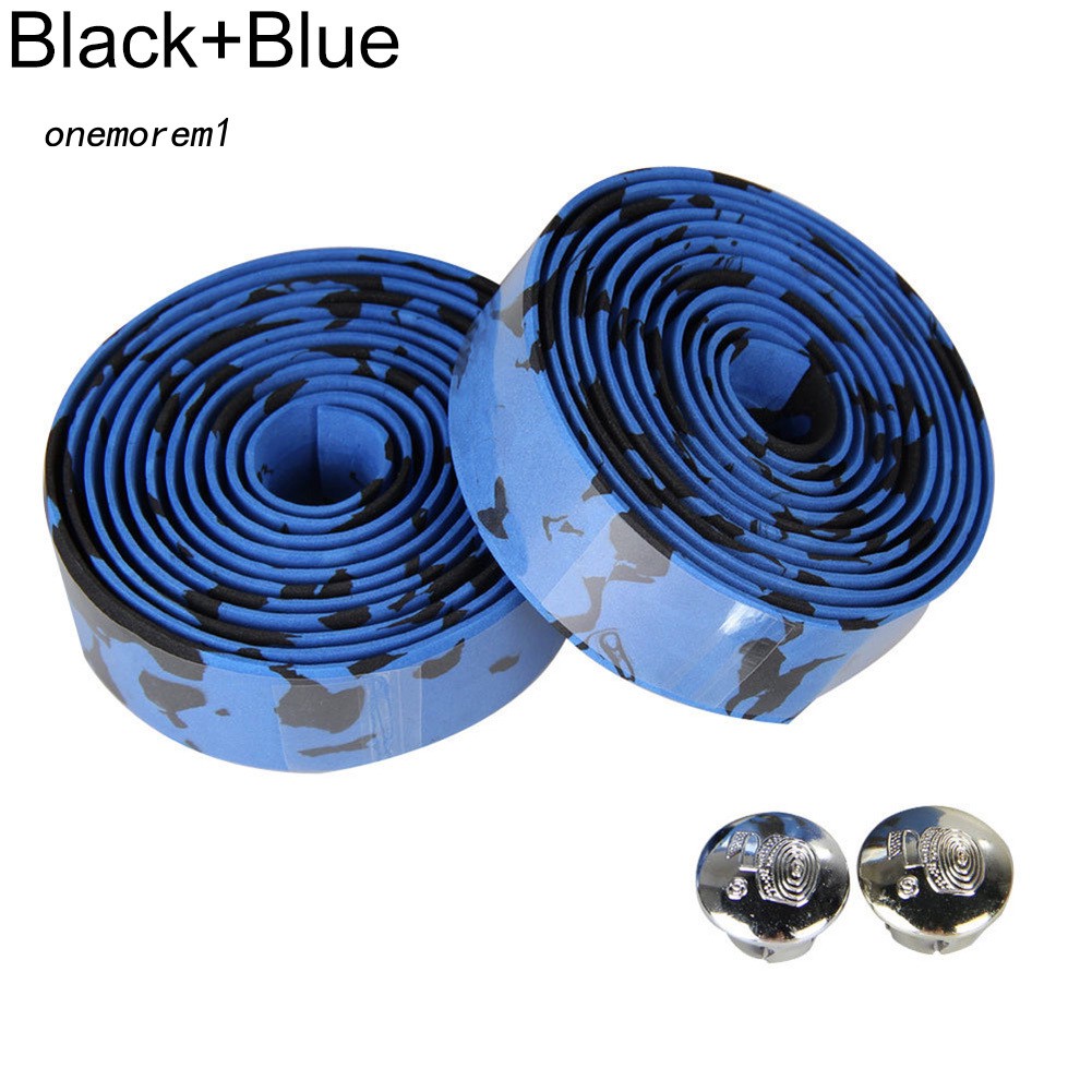 Set 2 cuộn băng quấn bằng cao su cho ghi đông xe đạp leo núi