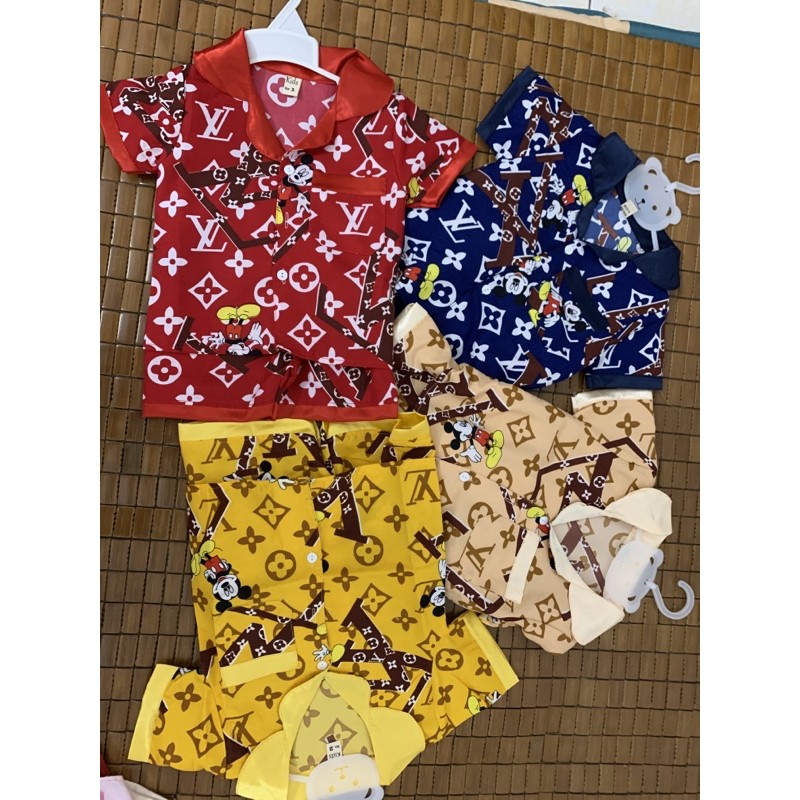 Bộ pijama lụa LV siêu đẹp rẻ