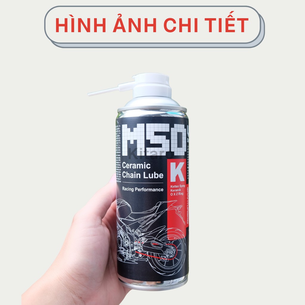 Xịt Dưỡng Sên Cao Cấp Voltronic M50 Ceramic Chainlube