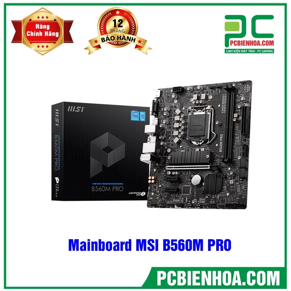 [Mã 33ELSALE hoàn 7% xu đơn 300k] MAINBOARD MSI B560M PRO