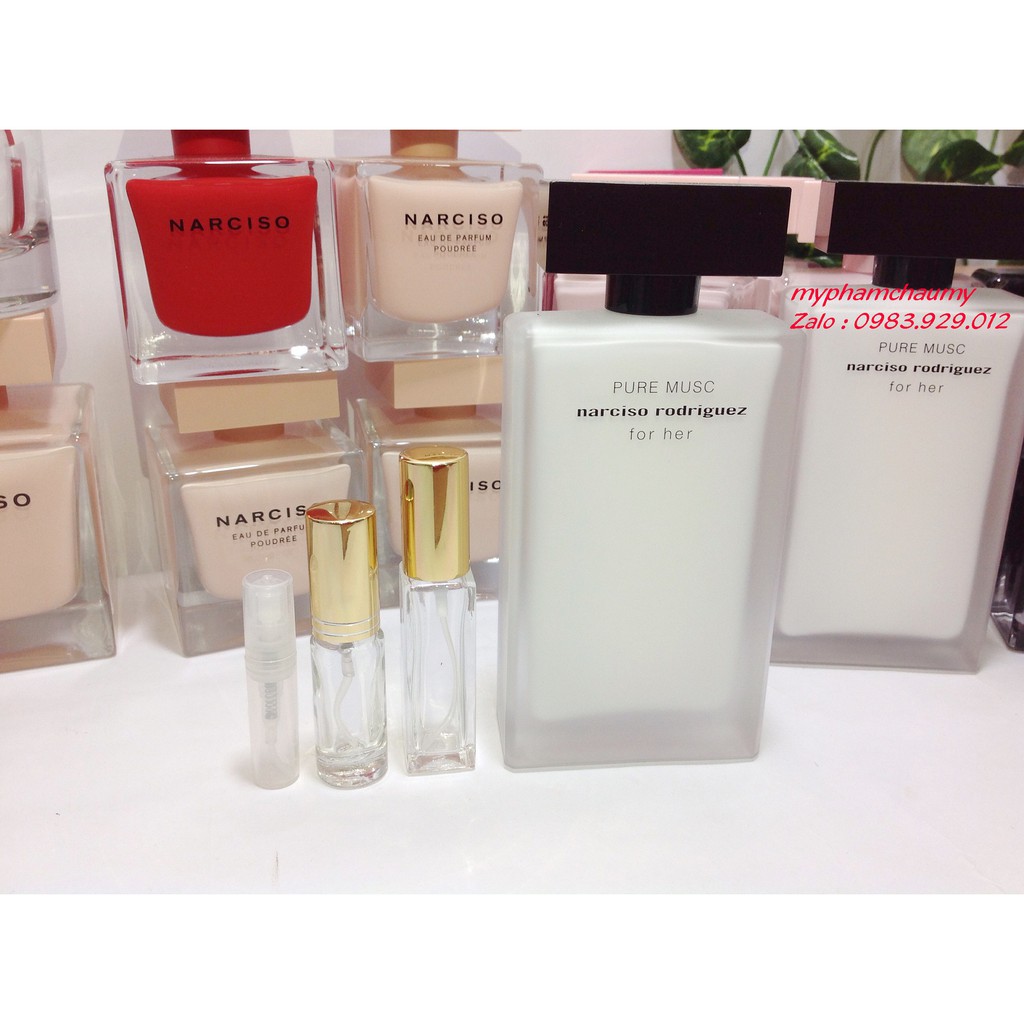 [Mẫu thử] Nước Hoa Narciso Rodriguez Pure Musc 2019