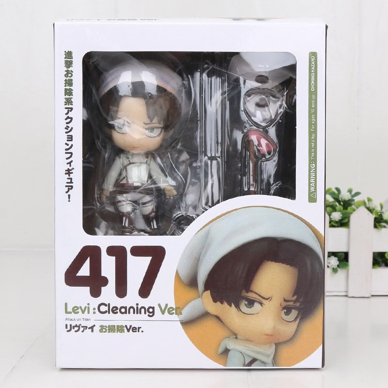 Mô hình Nendoroid #417 - Levi: Cleaning Ver - anime Attack on Titan