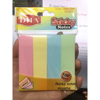 GIẤY NOTE, GIẤY NHỚ 4 MÀU