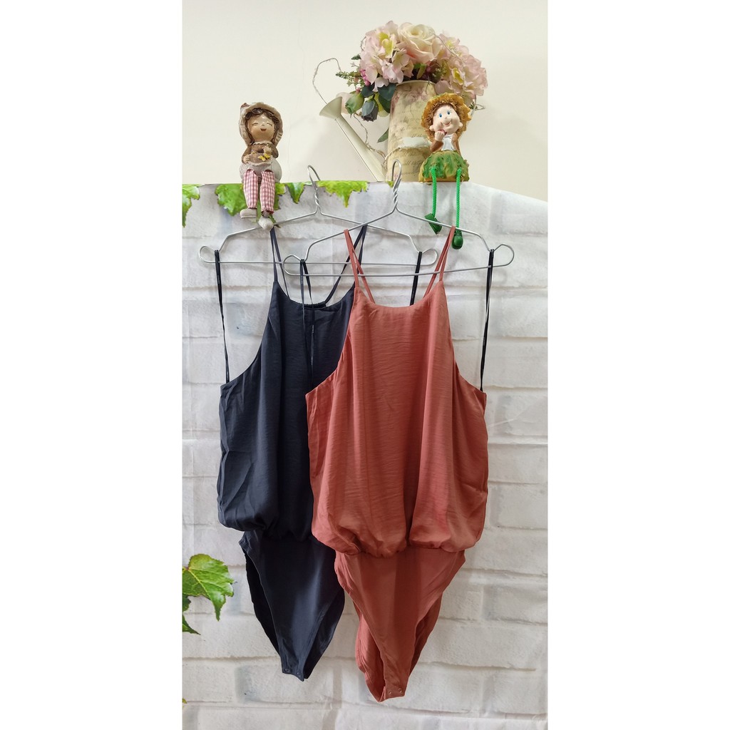 Bodysuit lụa 2 dây | BigBuy360 - bigbuy360.vn