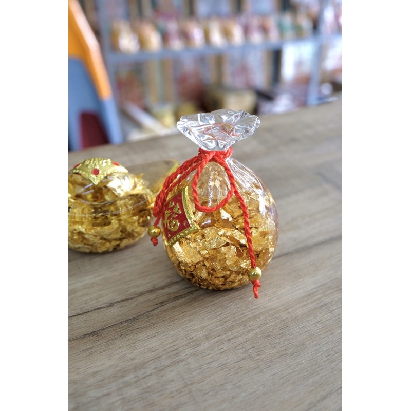 COMBO TÀI LỘC PHONG THUỶ: TÚI TÀI LỘC - THỎI VÀNG PHONG THUỶ - HỘP NGŨ CỐC | BigBuy360 - bigbuy360.vn