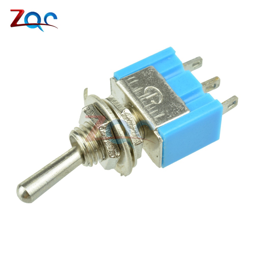 5 Công Tắc Gạt 3 Chấu Mts-102 6a 125vac Ve067