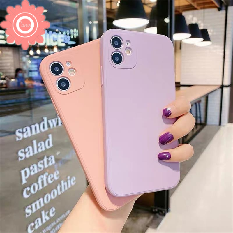Ốp điện thoại tpu mềm màu trơn đơn giản cho Vivo Y15 Y12 Y17 Y11 Y12I Y12S Y50 Y30 Y30I Y20 Y20I Y20S