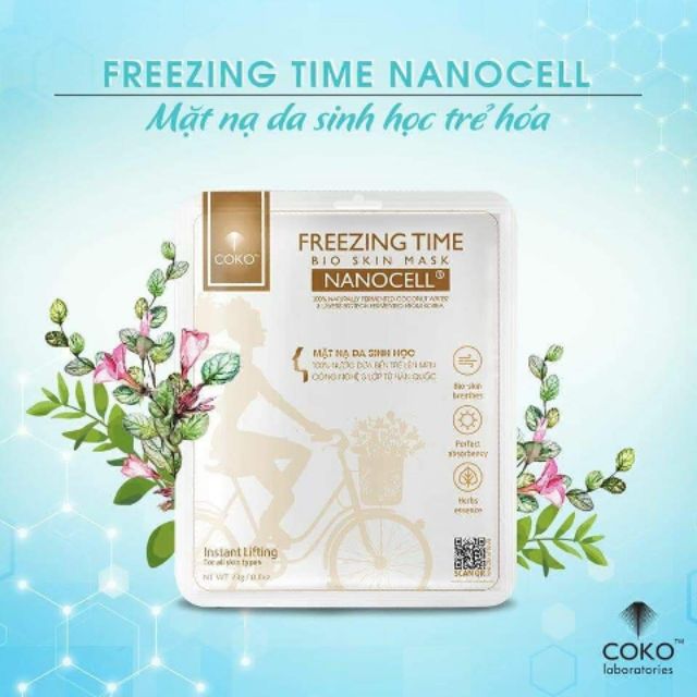 MẶT NẠ DA SINH HỌC COKO FREEZING TIME