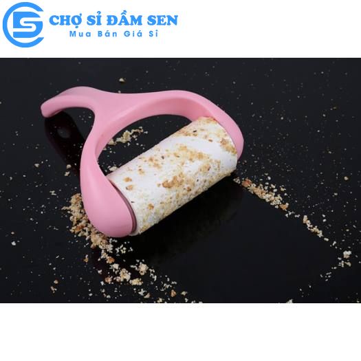 Cây lăn bụi quần áo, chăn màn, lông chó mèo , sử dụng lõi giấy dạng con lăn bụi G363