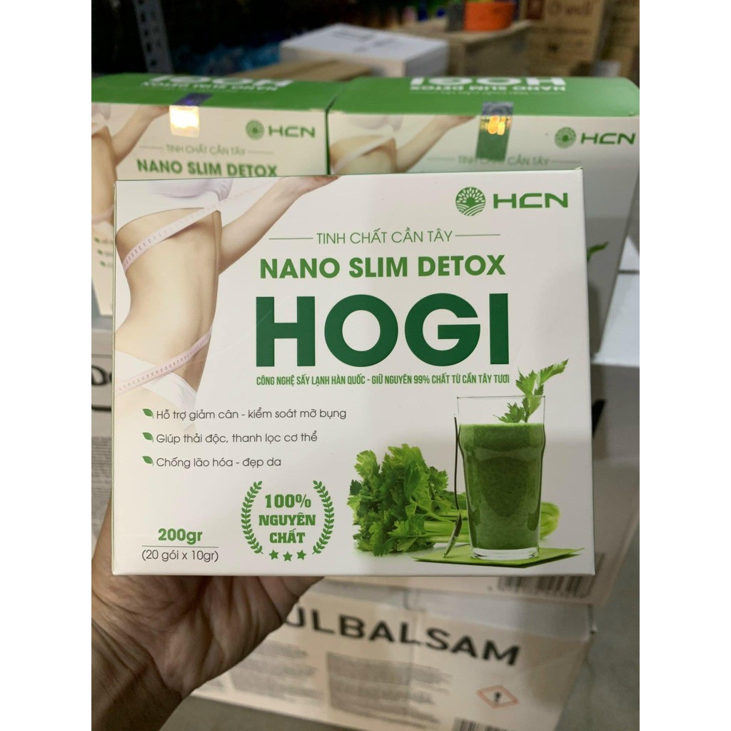 BỘT CẦN TÂY HOGI DETOX