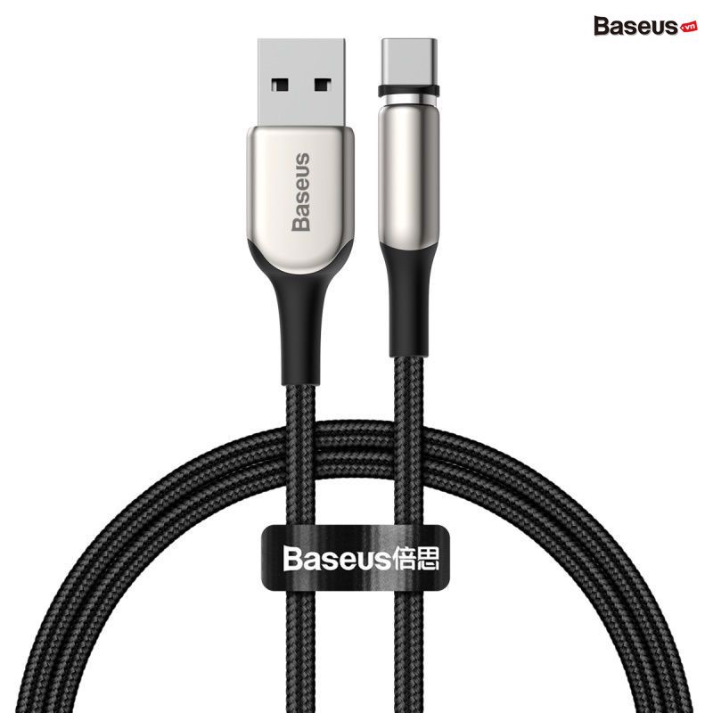 Cáp sạc từ thế hệ thứ 3 Baseus Zinc Magnetic series 3 Lightning/ Type C/ Micro cho Smartphone/ Tablet Cable (2A , Chargi