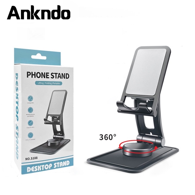 Phụ kiện đế đỡ điện thoại/ máy tính bảng ANKNDO có thể gấp gọn đa năng
