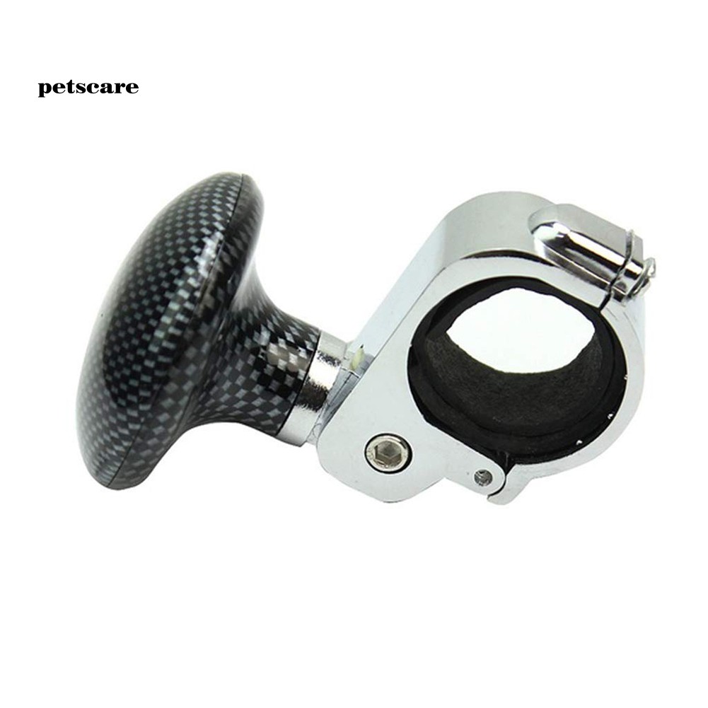 Núm xoay trợ lực gắn vô lăng xe hơi bằng sợi carbon