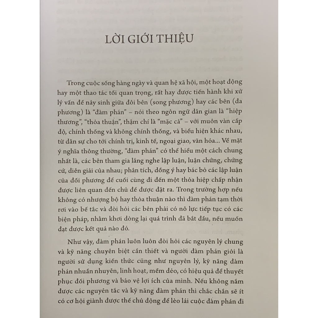 Sách - Giáo Trình Đàm Phán Quốc Tế ( Tôn Sinh Thành )