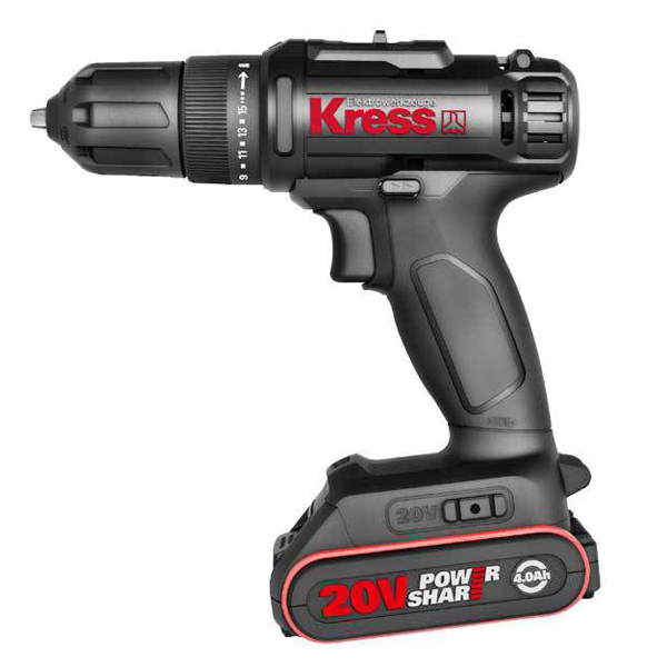 Máy khoan vặn vít dùng pin Li-ion 20V 10mm KU210 - Kress