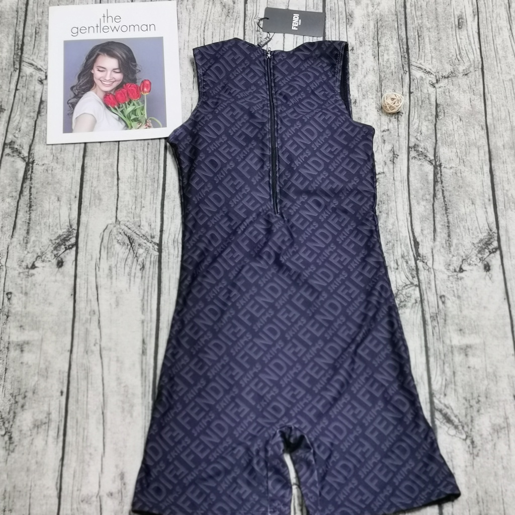 Đồ Bơi Một Mảnh Họa Tiết Fendiskims Kardashian