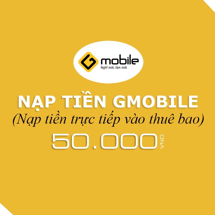 Mã thẻ Gmobile 50.000