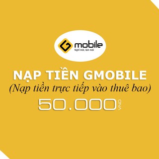 Mã thẻ gmobile 50.000