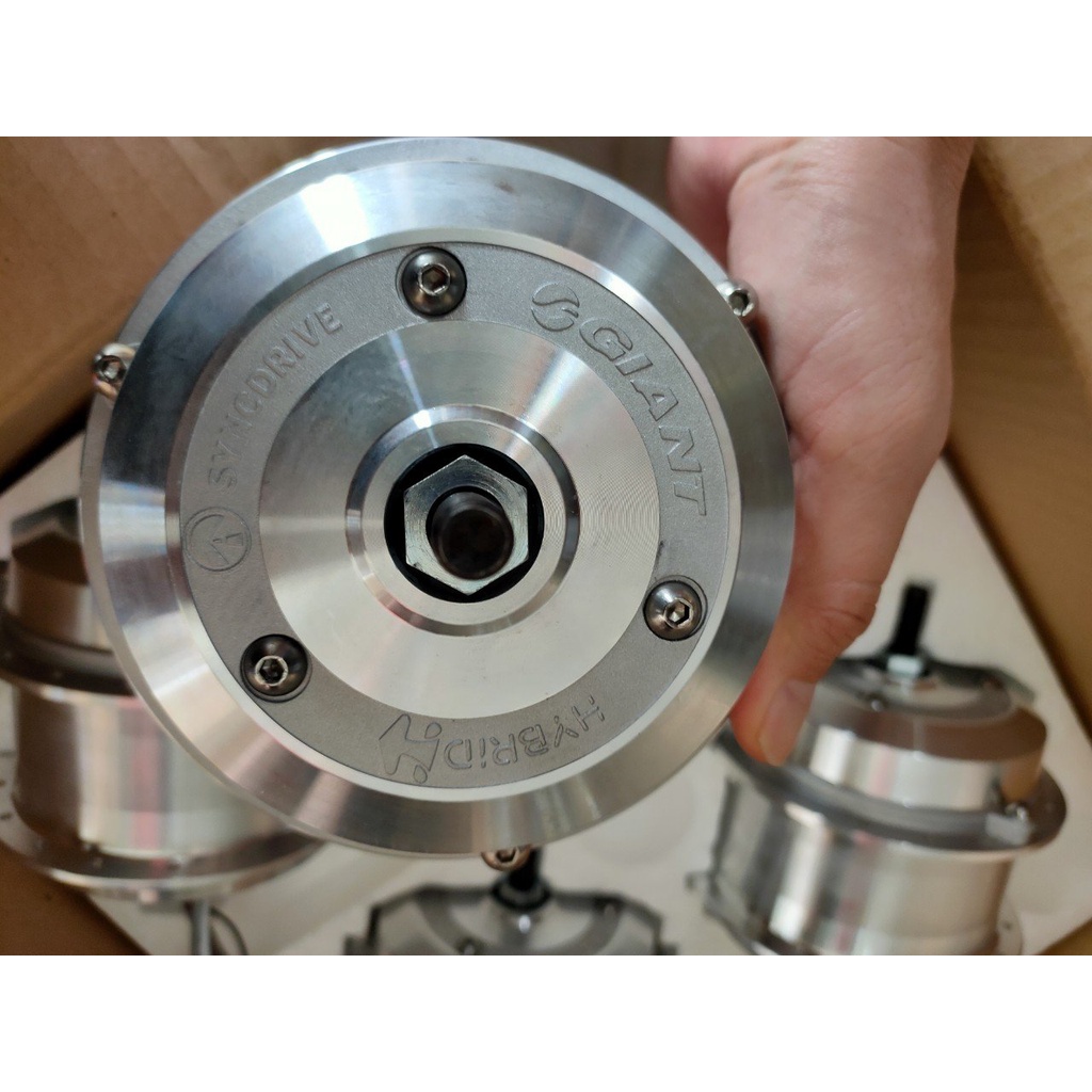 Động cơ SANYO NHẬT SẢN XUẤT CHO GIANT- LẮP BÁNH TRƯỚC, chuyên chế xe đạp thường thành xe đạp điện NAMHP