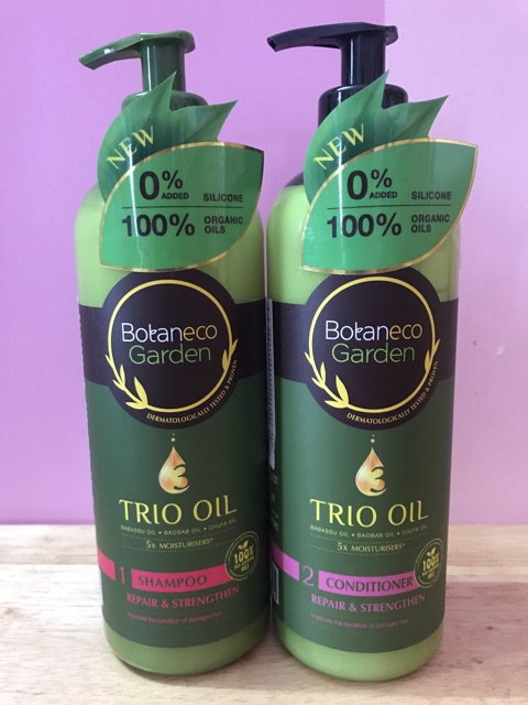 Dầu gội/ xả Trio oil từ Botaneco Garden 500ml