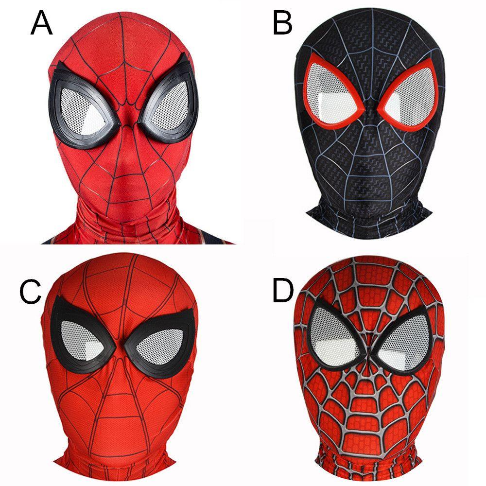 Mặt Nạ 3D Hóa Trang Raimi Peter Parker Iron Man Spiderman 3D