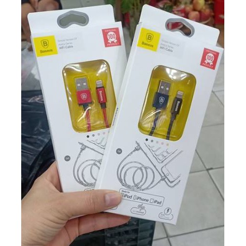 Cáp Sạc Baseus Flexible Mfi Lightning Cho iphone/ ipad