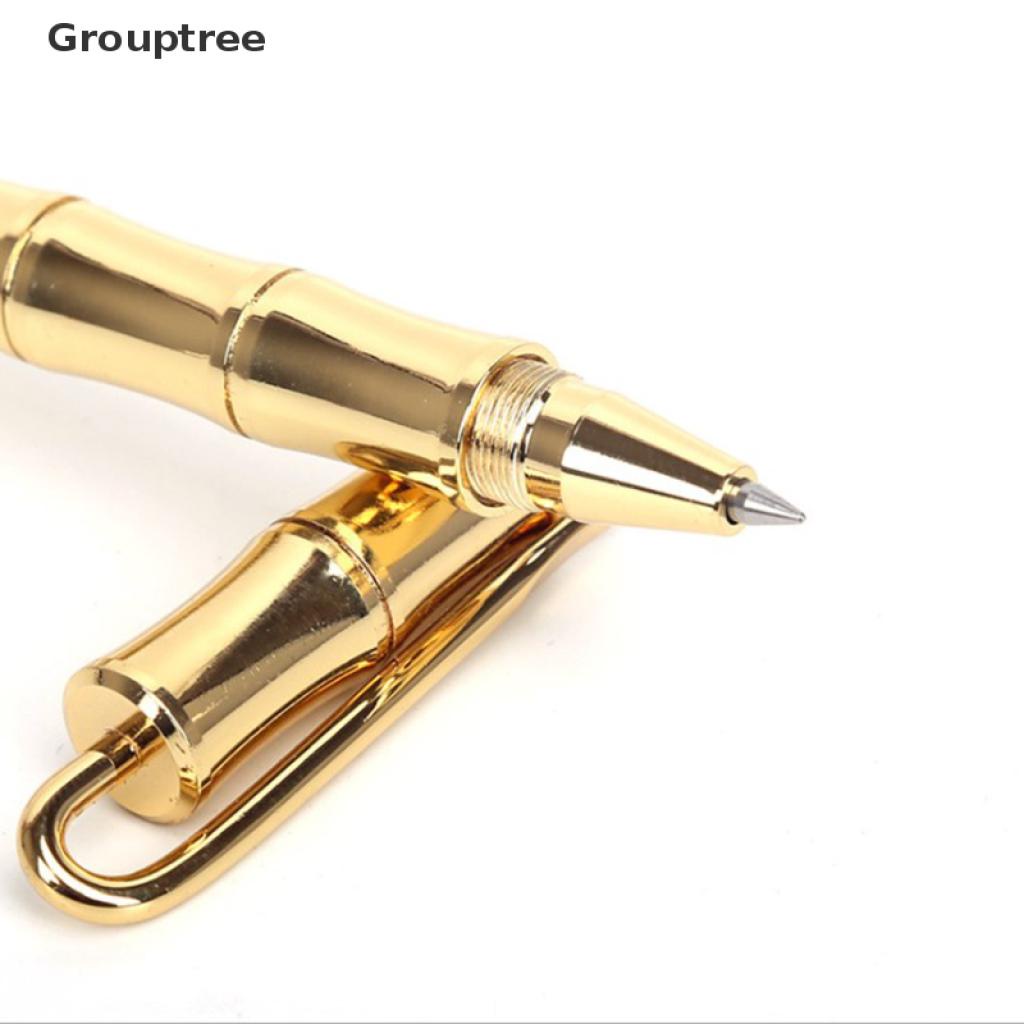 1 Bút Bi Hình Cây Tre Bằng Đồng Thau Sáng Tạo