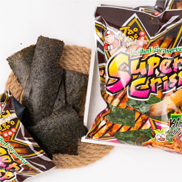 Snack Rong Biển Super Crisp Vị Kim Chi 12G