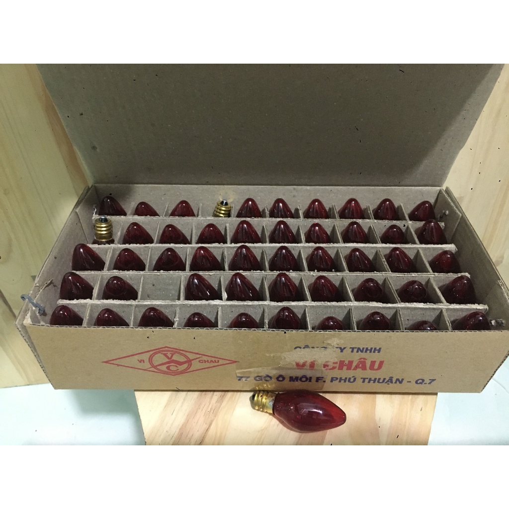 Bóng đèn trái ớt sợi đốt, bóng cà na sợi đốt, bóng trái ớt mẻ chai, bóng quả nhót E12