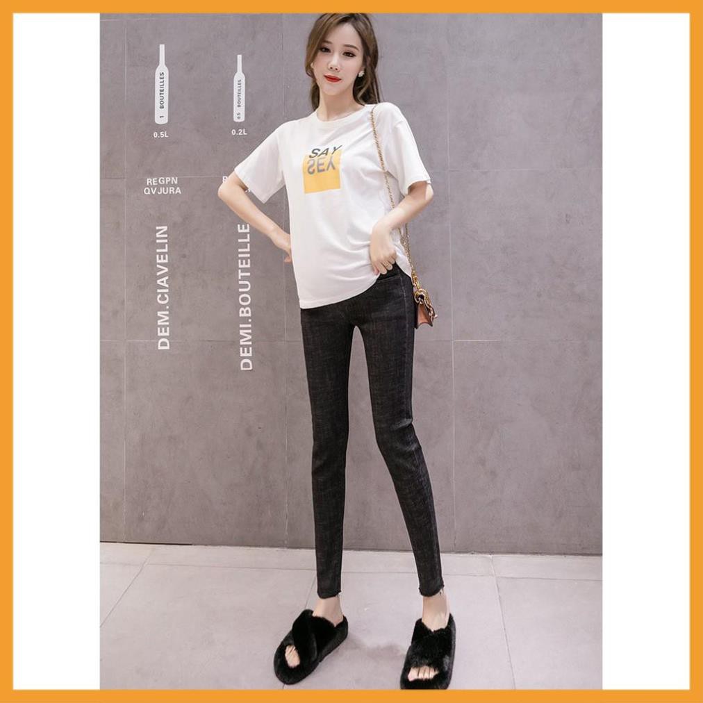 Quần Jean bầu cao cấp - QBD12