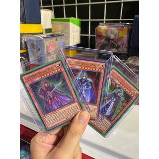 Lá bài thẻ bài Yugioh Combo Tam đại kị sĩ huyền thoại Critias Hermos Timaeus  – secret Rare - Tặng bọc bài nhựa