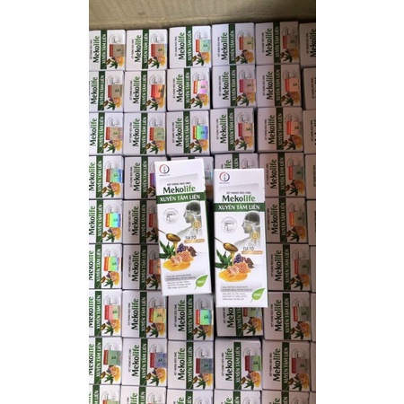 Xịt họng keo ong Xuyên tâm Liên mekolife Hỗ trợ phòng ngừa các vấn đề về hô hấp ,người có miễn dịch kém