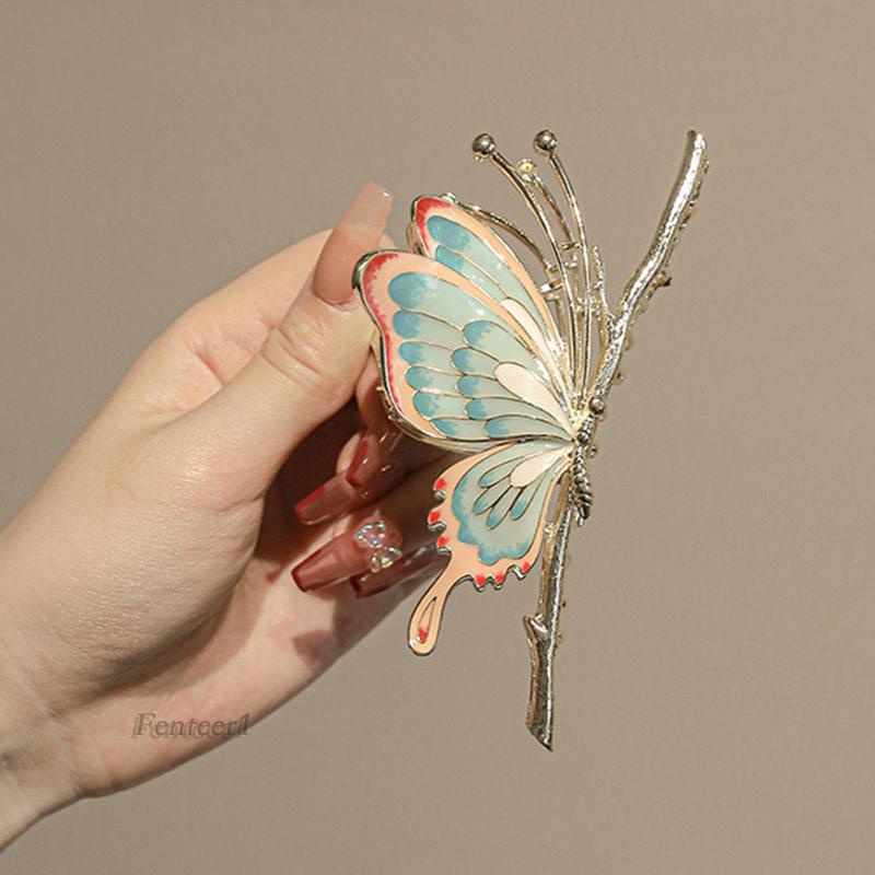 [Fenteer1] Kẹp Tóc Đuôi Ngựa Bền Chống Trượt Cho Nữ