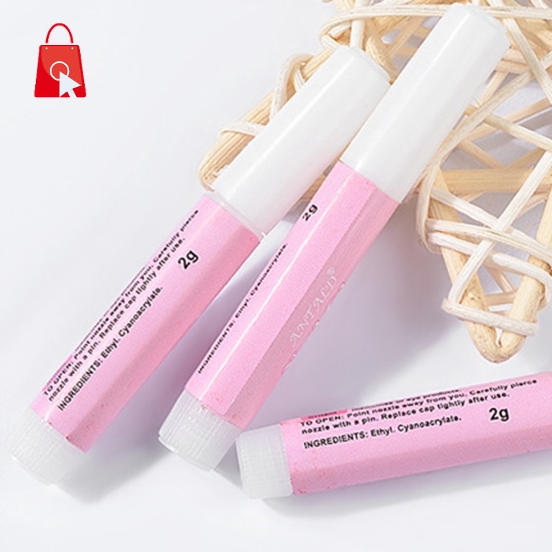 Bộ 10 chai keo dán móng tay giả 2g Jp1 tiện dụng