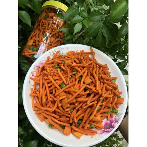 500gr bim bim que đậu hà lan-đồ ăn vặt