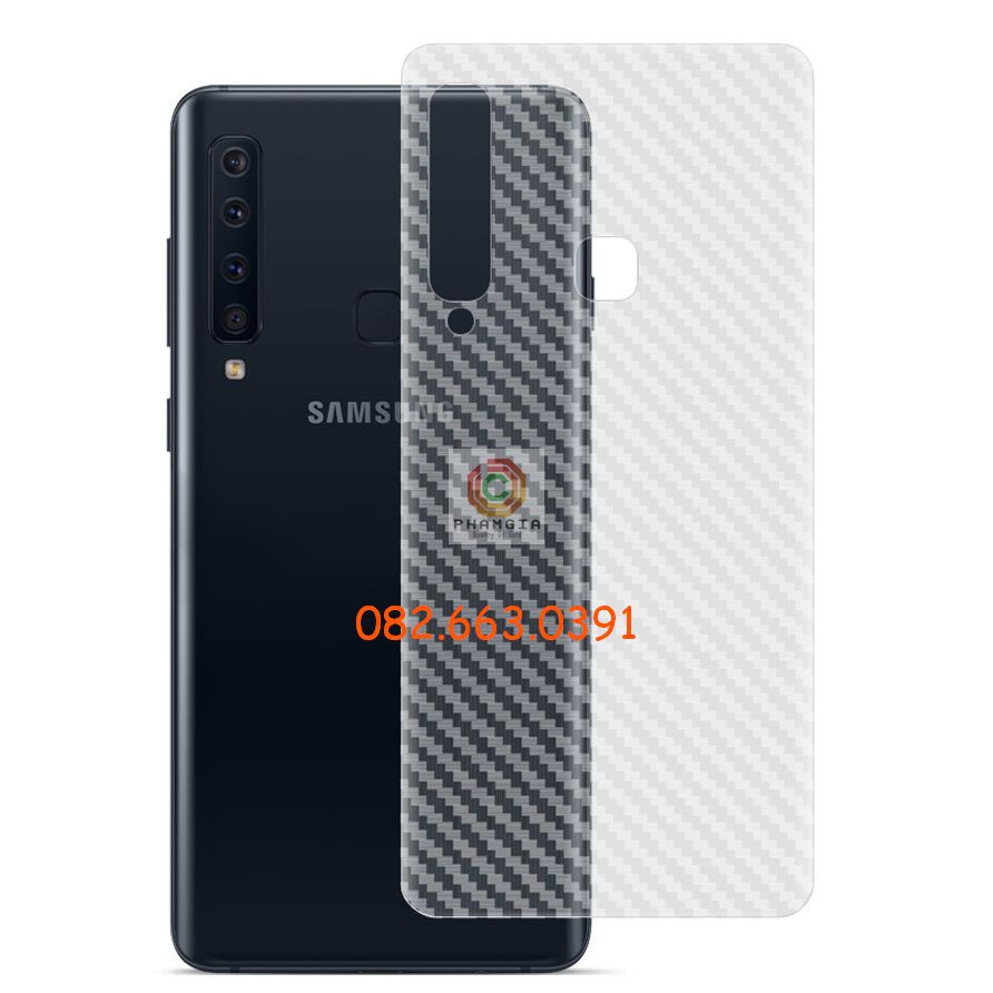 Miếng dán mặt lưng skin carbon Samsung Galaxy A8 Star/ A9 Star