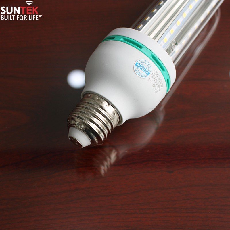 Bóng Đèn LED Tiết Kiệm Điện SUNTEK 12W - Ánh sáng Trắng/Vàng 6500K - Bảo hành chính hãng 12 tháng