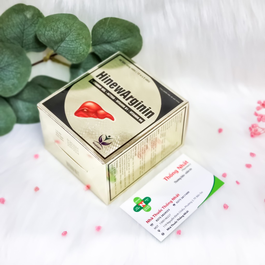 Viên uống thanh nhiệt giải độc gan mát gan Sadipha Arginin+ hộp 60 viên
