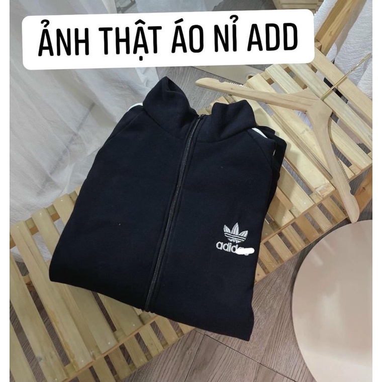 ÁO KHOÁC NỈ 3 SỌC UNIFORM TO KHÔNG MŨ [ RẺ VÔ ĐỊCH ] | BigBuy360 - bigbuy360.vn